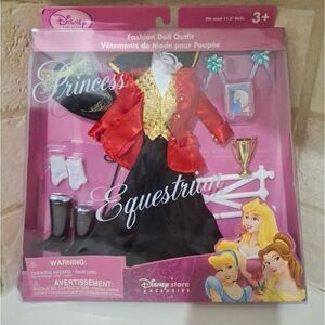 Disney Exclusive Equestrian Fashion Doll Clothes Outfit With Accessories